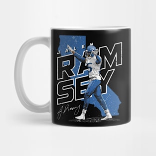 Jalen Ramsey Los Angeles R Player Map Mug